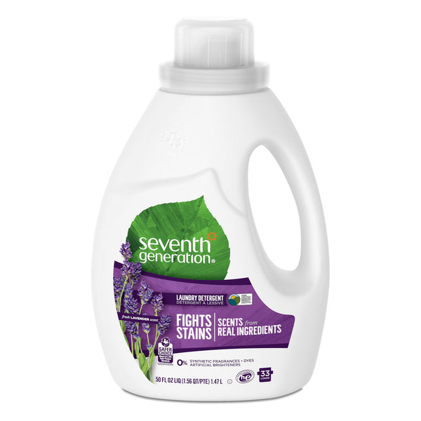 Seventh Generation Euc & Lavender Liquid Laundry Detergent (6x50 Oz)