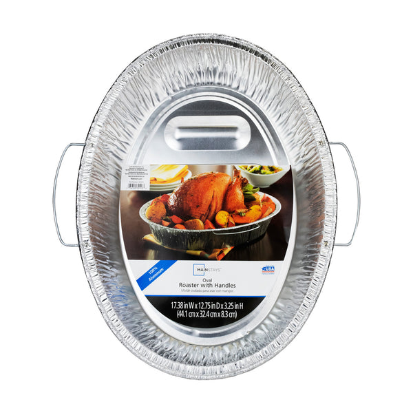 DURABLE OVAL HNDL ROASTR ( 12 X 1 CT   )