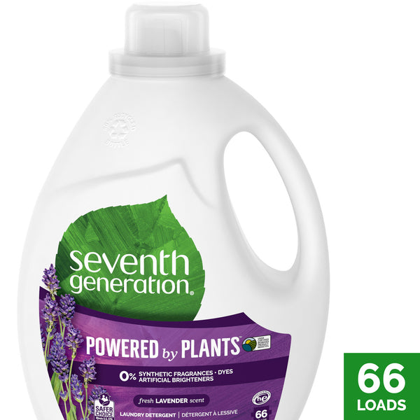 Seventh Generation Blue Eucalyptus/Lavender Ultra Liquid Laundry Detergent (4x100 Oz)
