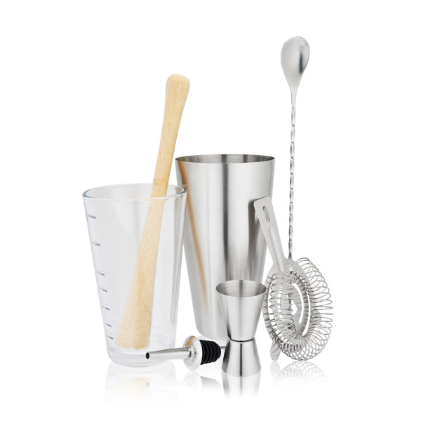 TRUE 7 PIECE BARWARE SET ( 6 X 7 CT   )