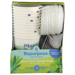 RPURP 12OZ INSLTD CUP/LD ( 12 X 12 CT   )