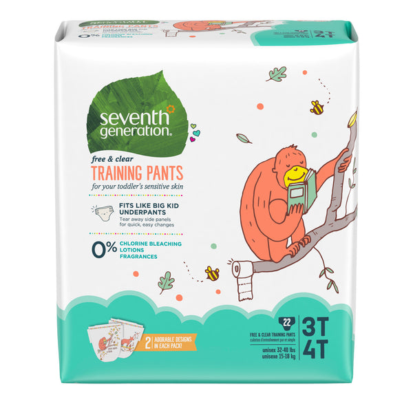 Seventh Generation Training Pnt 3T-4T (4x22 CT)