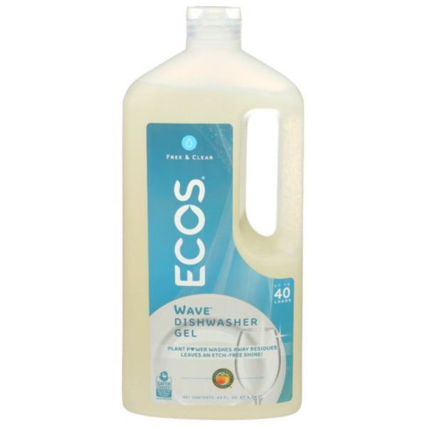 Earth Friendly Auto-Dishwashing Gel Free & Clear (8x40 Oz)