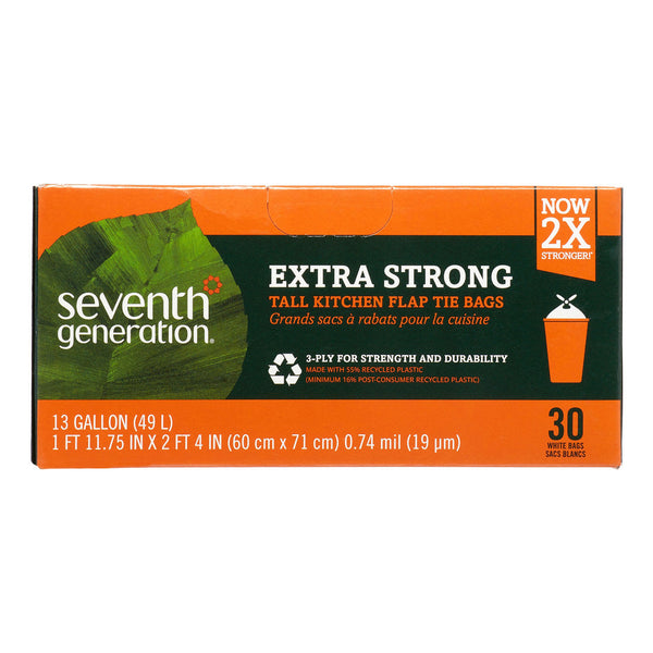 Seventh Generation Tall Kitchen Bag 13 Gal (1x30 CT)