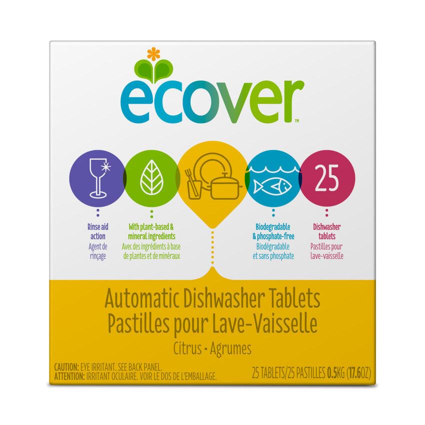 Ecover Auto Dishwashing Tablets (12x17.6 Oz)