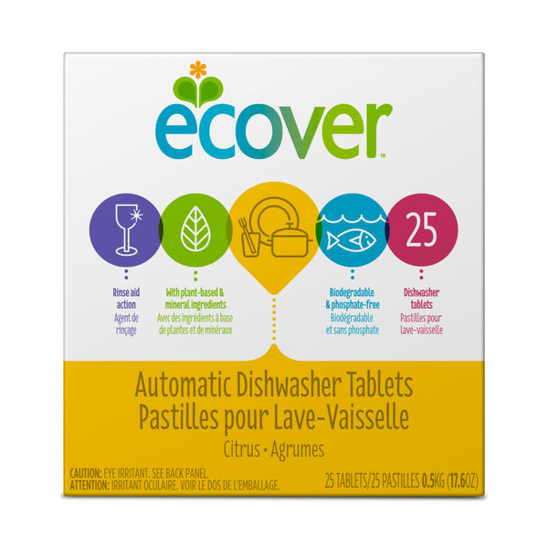 Ecover Auto Dishwashing Tablets (12x17.6 Oz)
