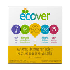 Ecover Auto Dishwashing Tablets (12x17.6 Oz)