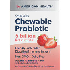 AMER PROBIO CHW NAT STRW ( 1 X 60 CT   )