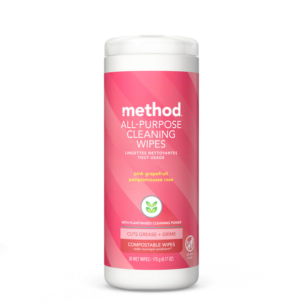 MTHD WIPES AP GRAPEFRUIT ( 6 X 30 CT   )