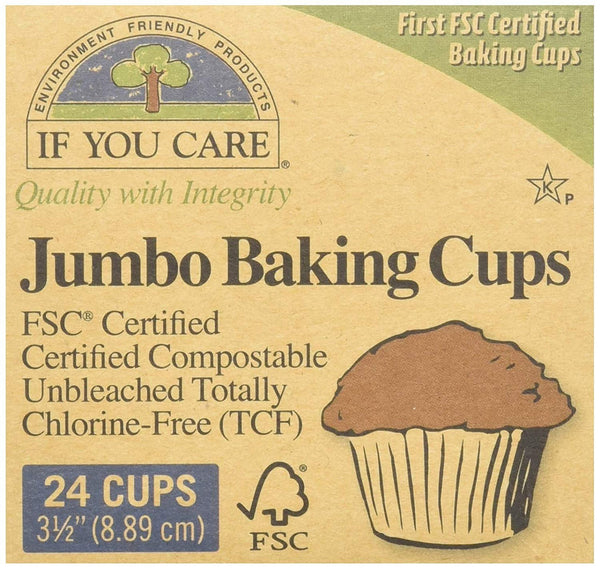 If You Care Jumbo Baking Cups (24x24 CT)